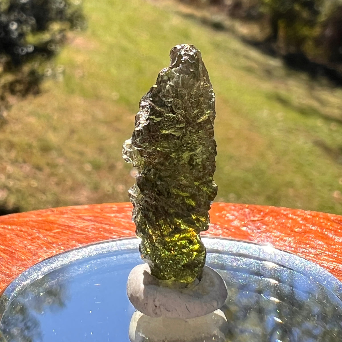 Moldavite 2.2 grams #2365-Moldavite Life