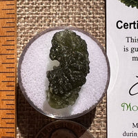 Moldavite 2.2 grams #2365-Moldavite Life