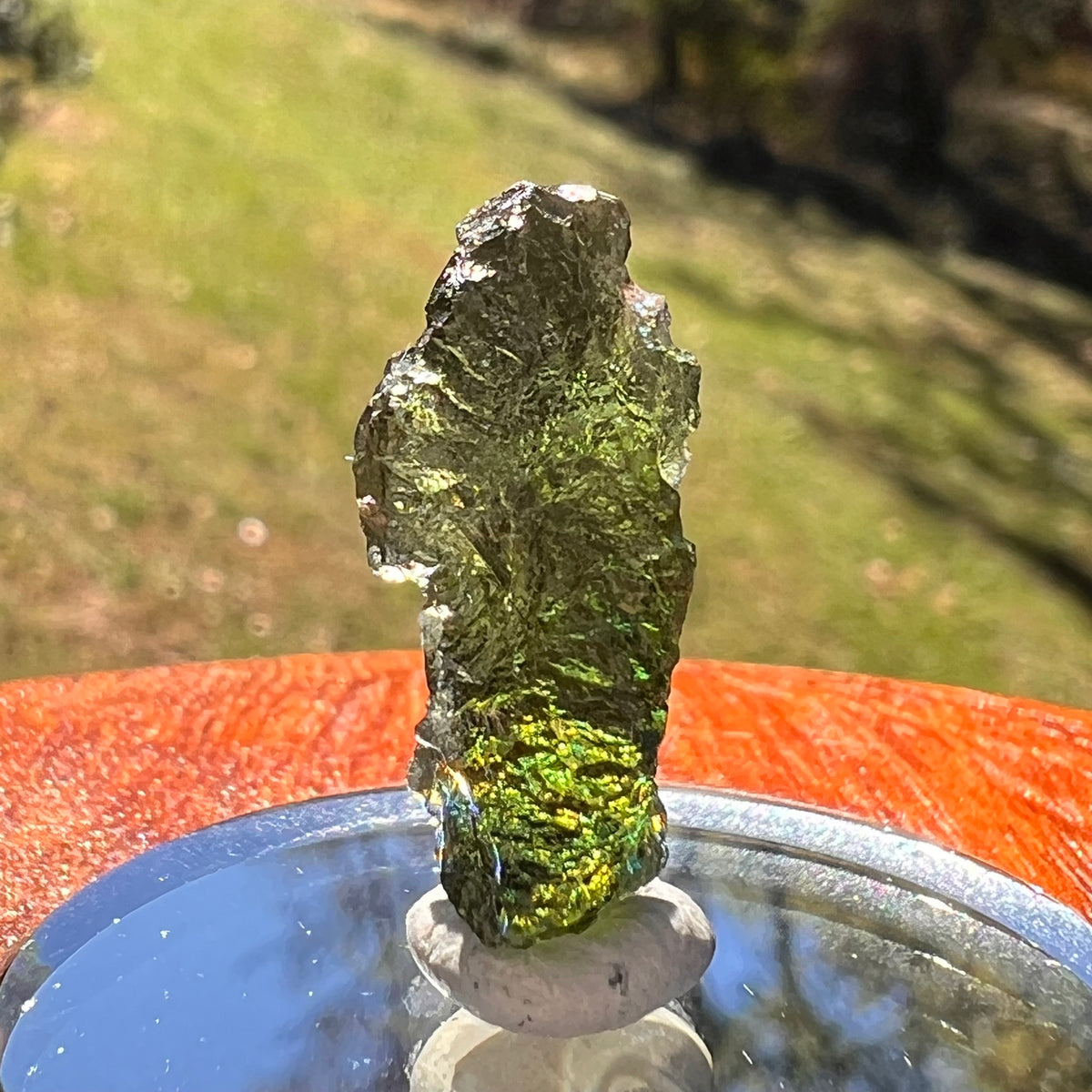 Moldavite 2.2 grams #2366-Moldavite Life