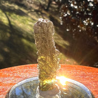 Moldavite 2.2 grams #2386-Moldavite Life