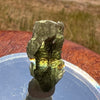 Moldavite 2.3 grams #1869-Moldavite Life