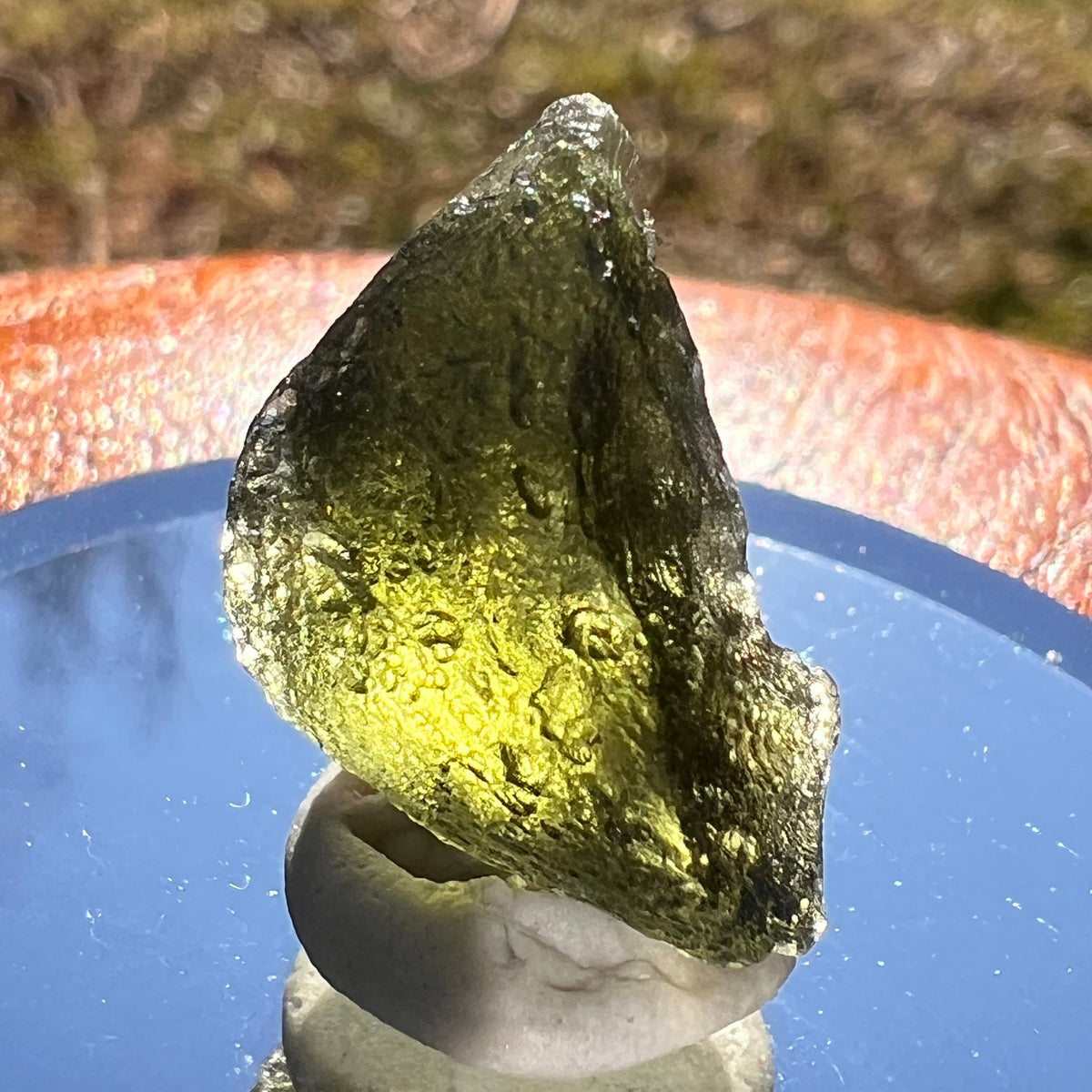 Moldavite 2.3 grams #1970-Moldavite Life