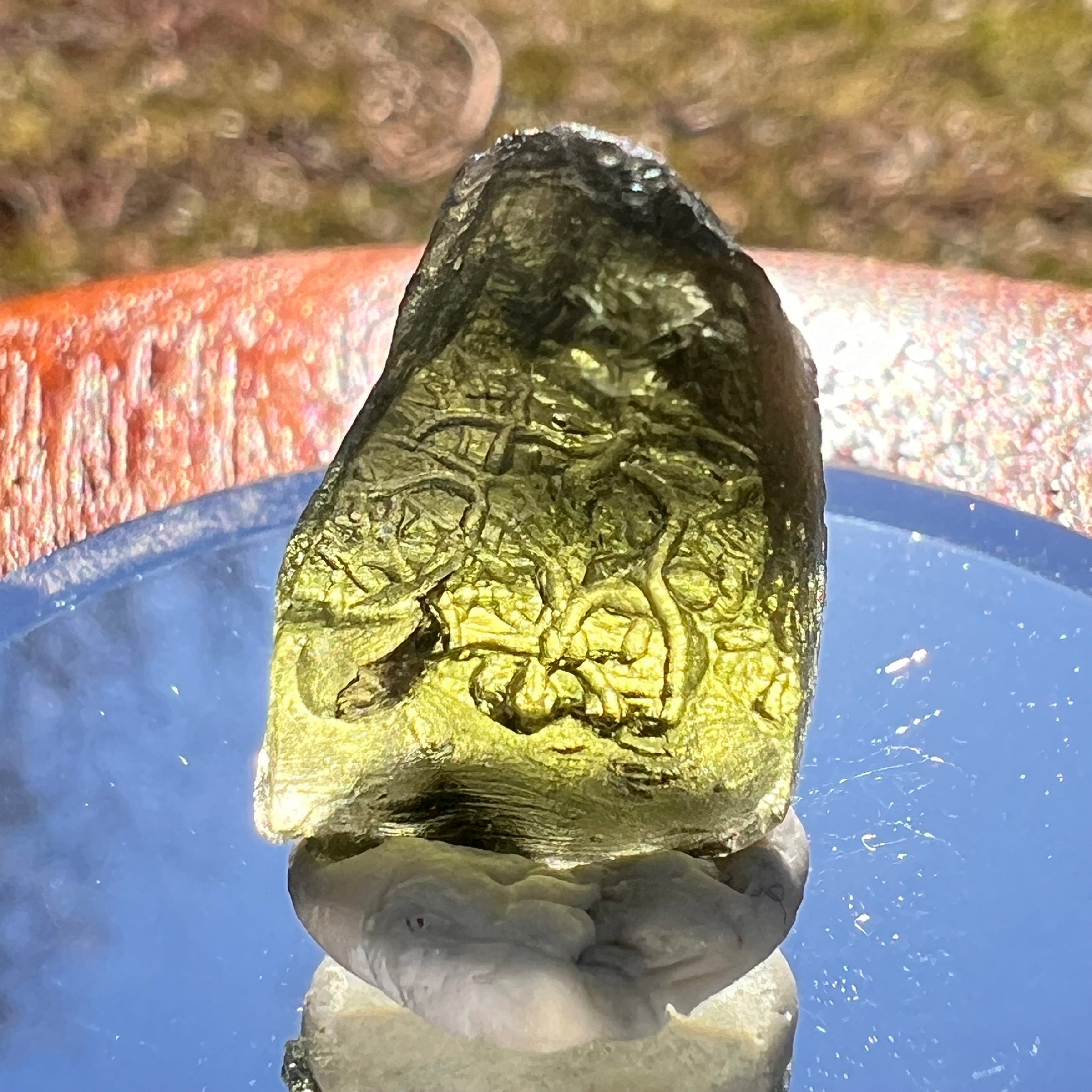 Moldavite 2.3 grams #1970-Moldavite Life