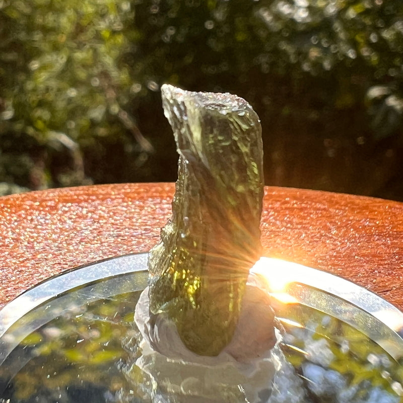 Moldavite 2.3 grams #2140-Moldavite Life
