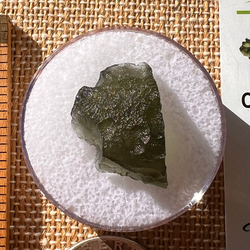 Moldavite 2.3 grams #2150-Moldavite Life