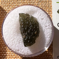 Moldavite 2.3 grams #2154-Moldavite Life