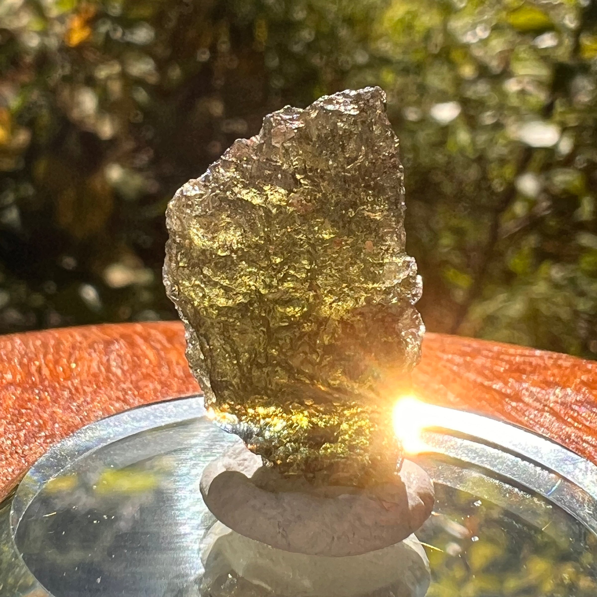 Moldavite 2.3 grams #2154-Moldavite Life