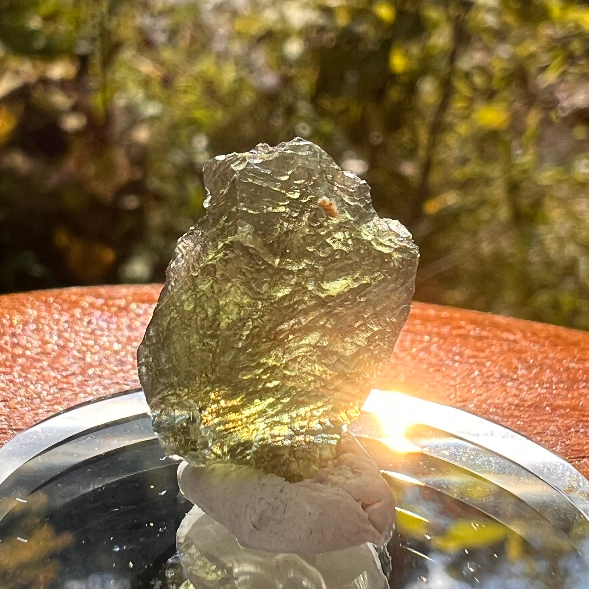 Moldavite 2.3 grams #2163-Moldavite Life