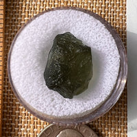 Moldavite 2.3 grams #2163-Moldavite Life