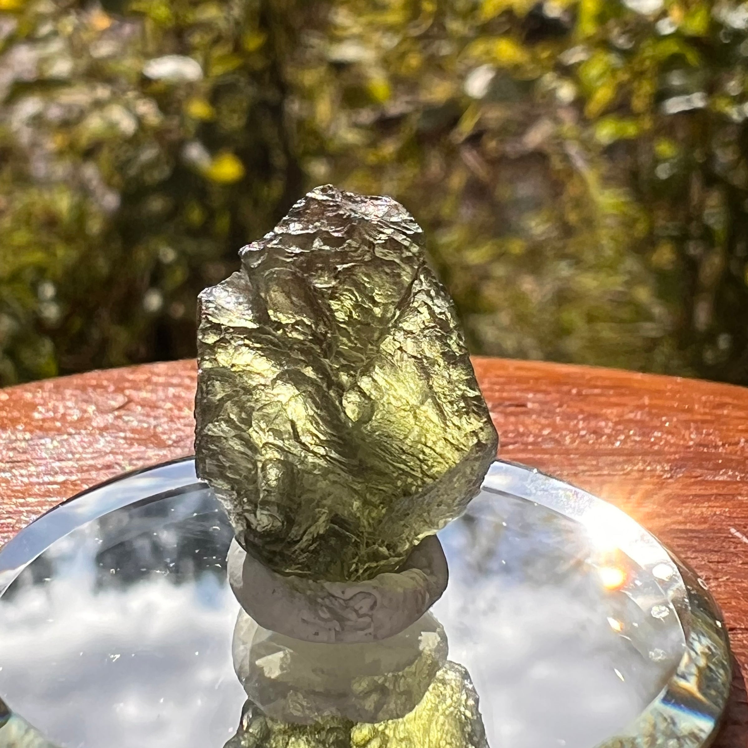Moldavite 2.3 grams #2163-Moldavite Life