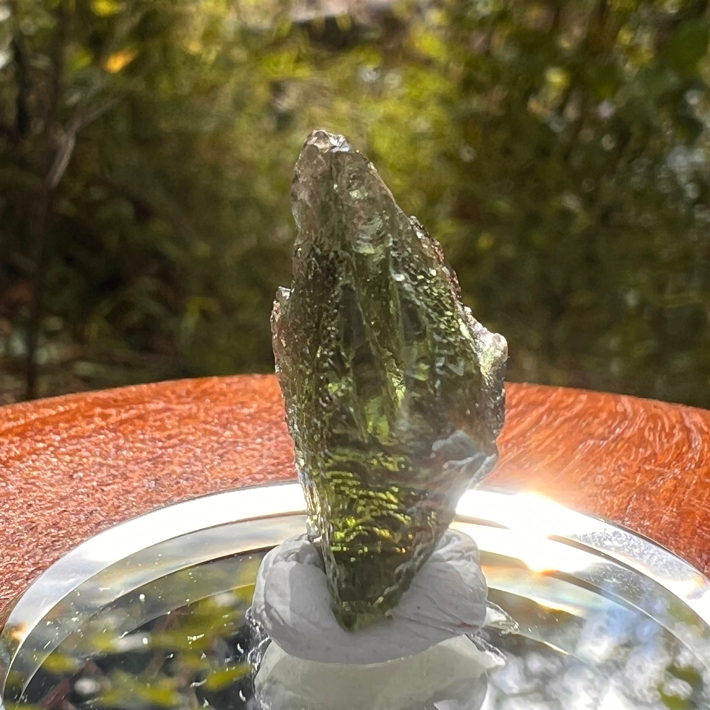 Moldavite 2.3 grams #2167-Moldavite Life