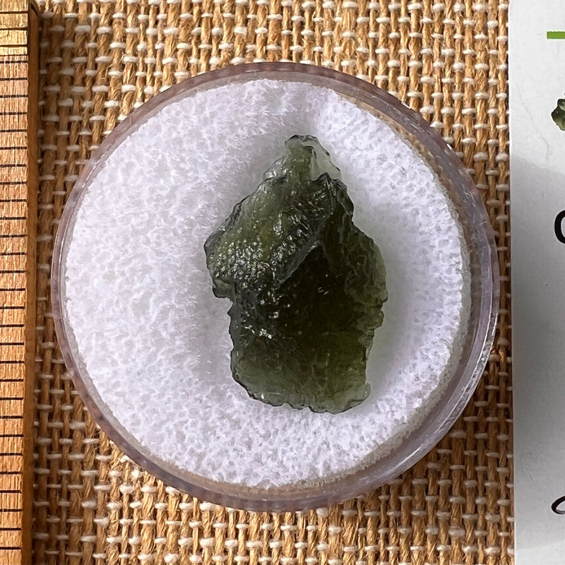 Moldavite 2.3 grams #2167-Moldavite Life