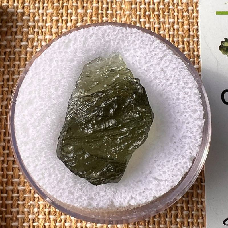 Moldavite 2.3 grams #2182-Moldavite Life
