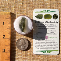 Moldavite 2.3 grams #2195-Moldavite Life