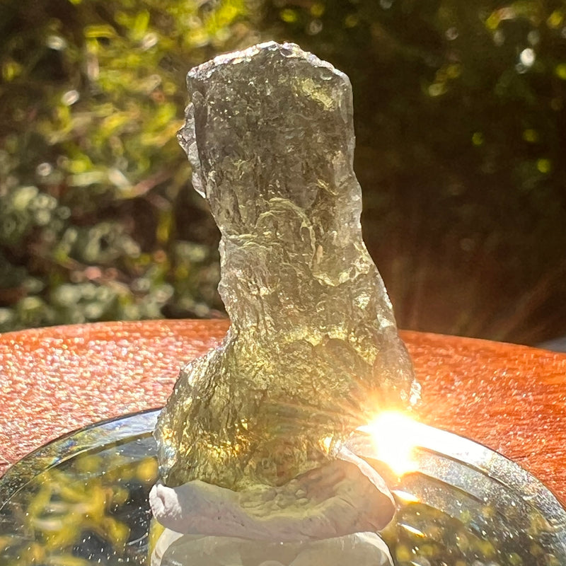 Moldavite 2.3 grams #2202-Moldavite Life