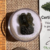 Moldavite 2.3 grams #2343-Moldavite Life