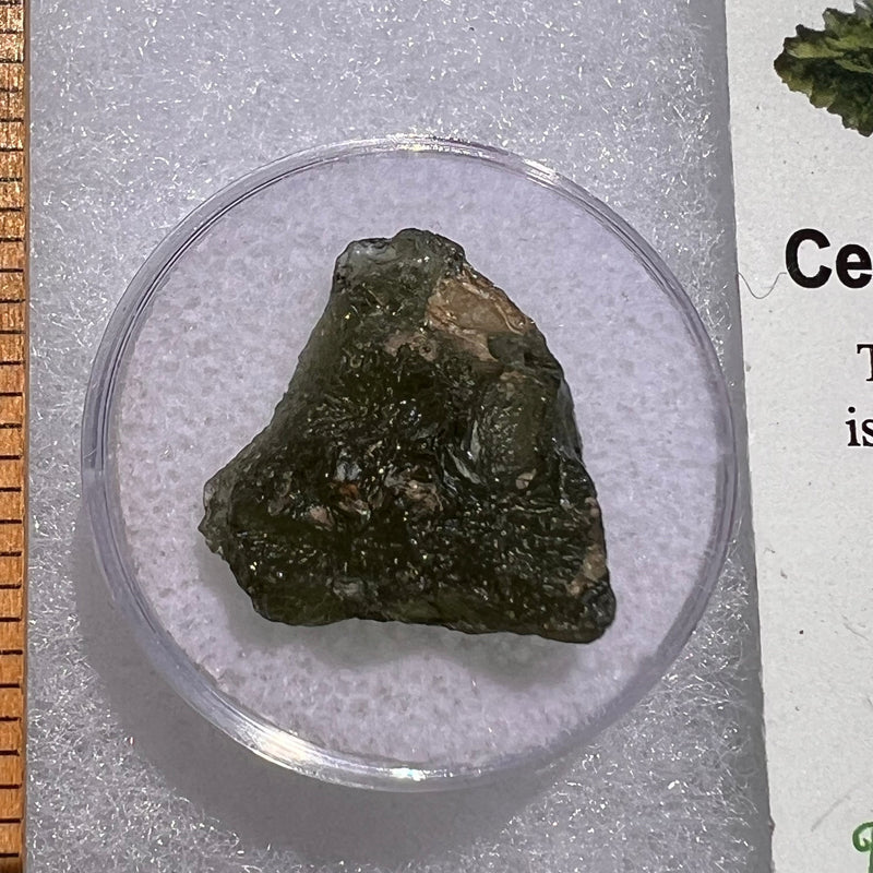 Moldavite 2.4 grams #1871-Moldavite Life