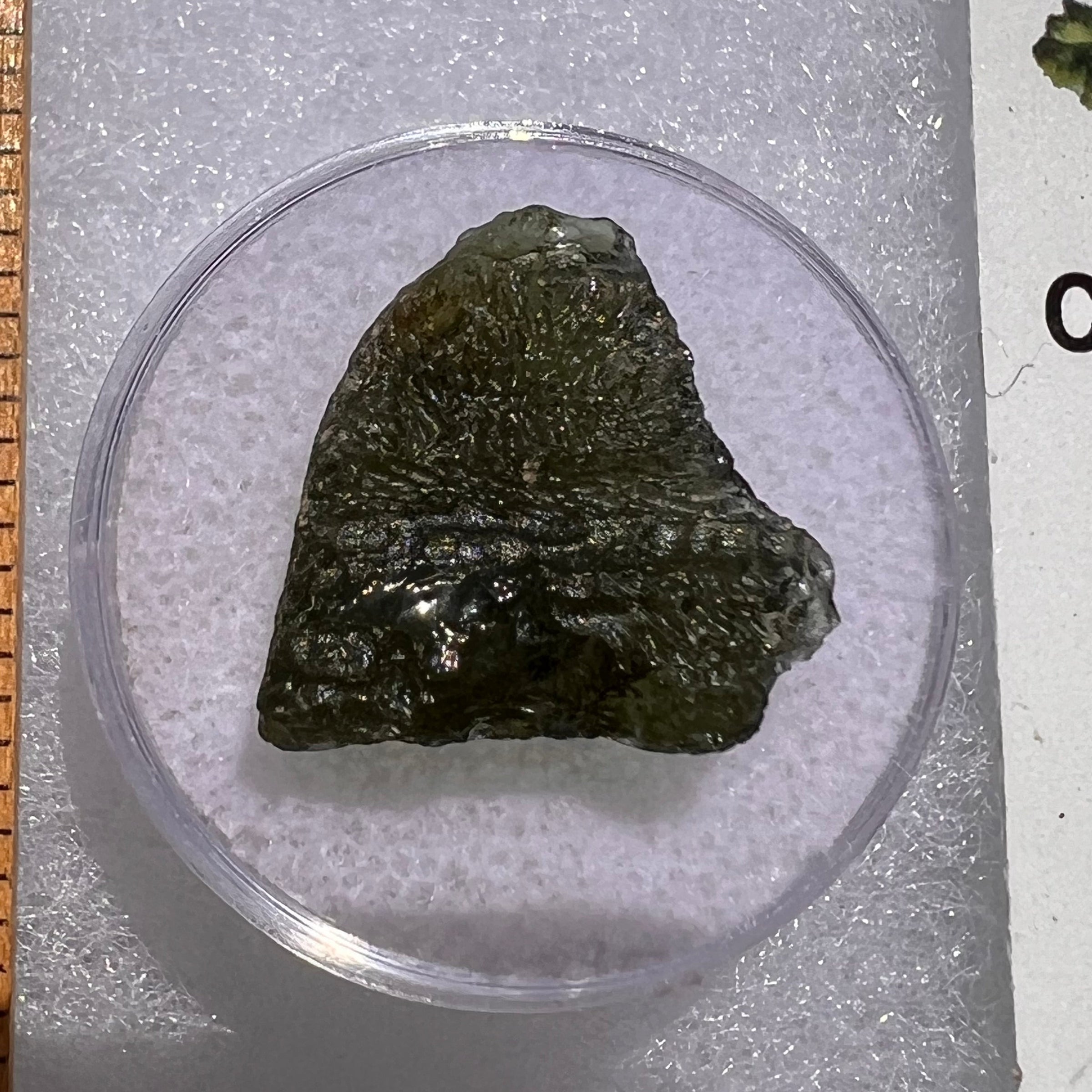 Moldavite 2.4 grams #1871-Moldavite Life