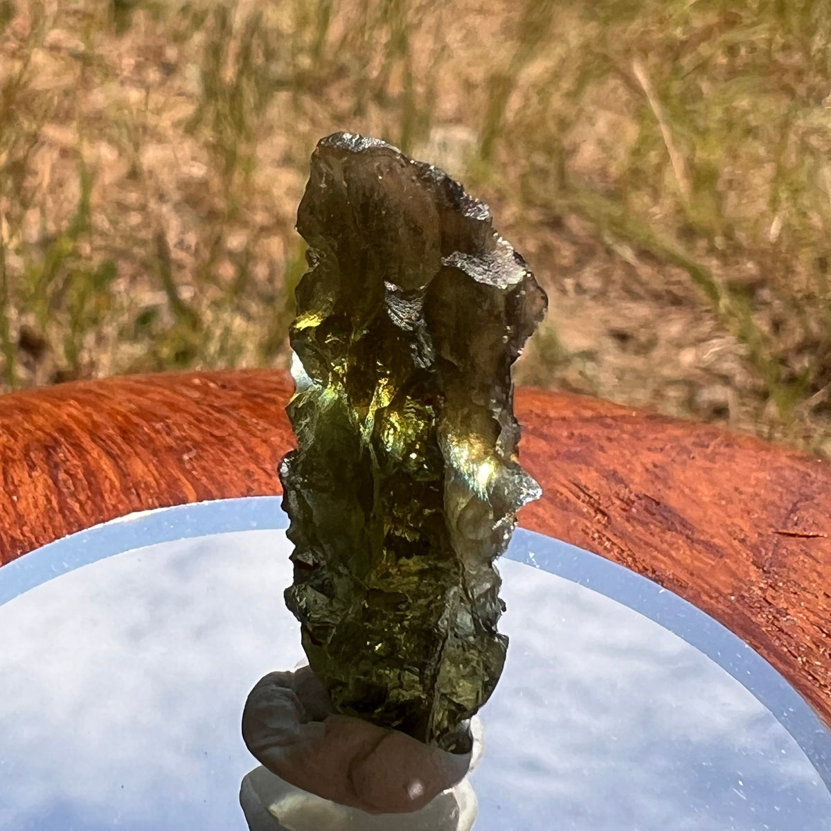 Moldavite 2.4 grams #1873-Moldavite Life