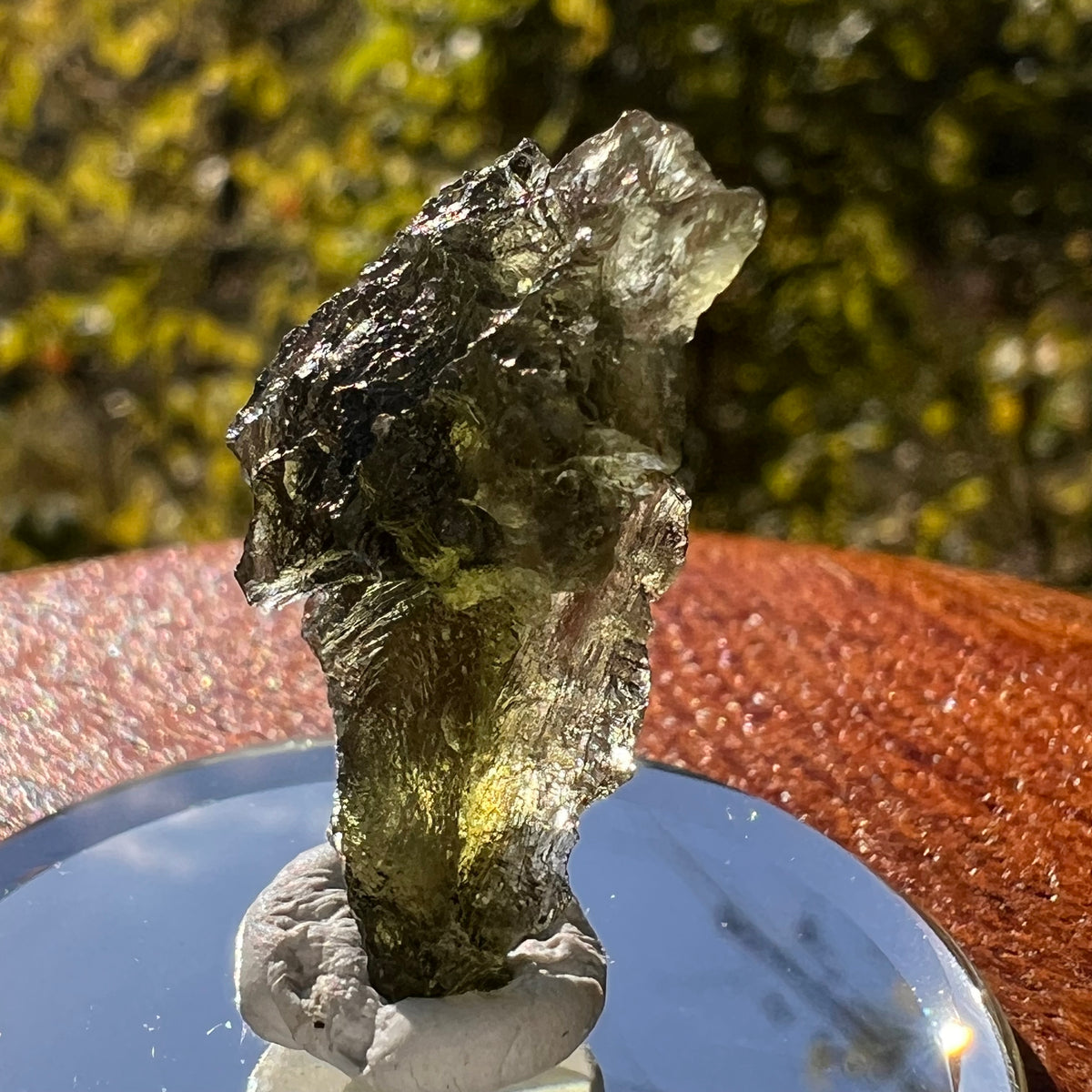 Moldavite 2.4 grams #2116-Moldavite Life