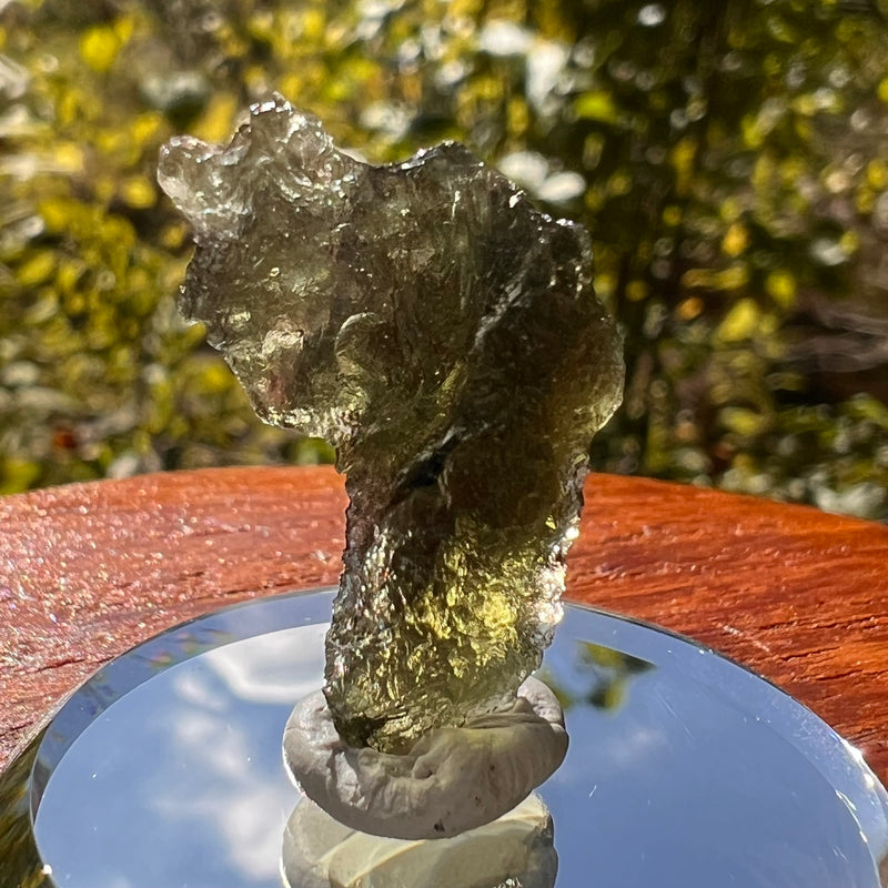 Moldavite 2.4 grams #2116-Moldavite Life