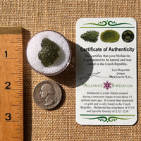 Moldavite 2.4 grams #2136-Moldavite Life