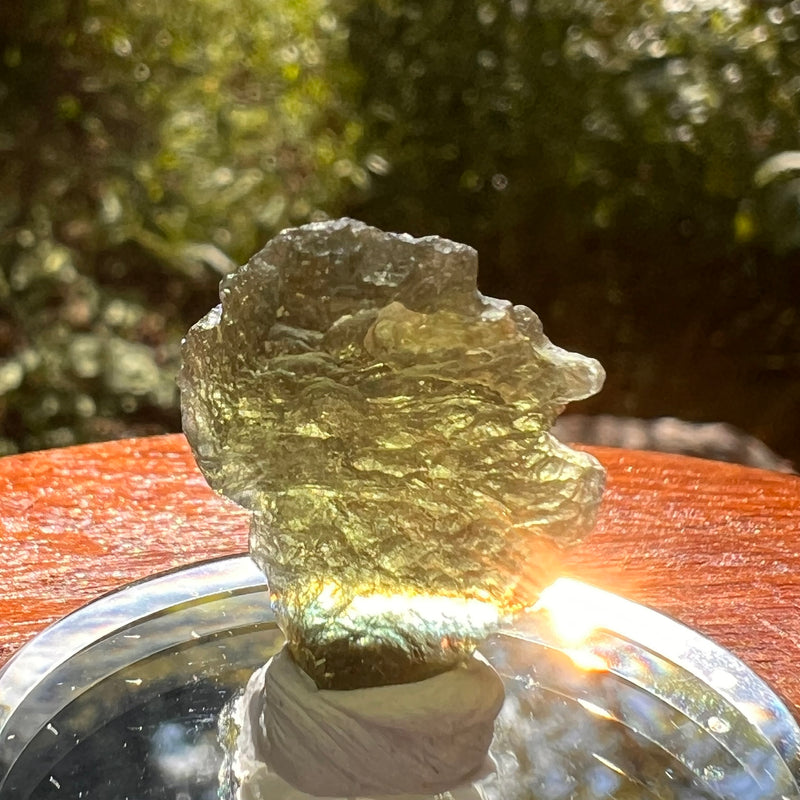 Moldavite 2.4 grams #2136-Moldavite Life