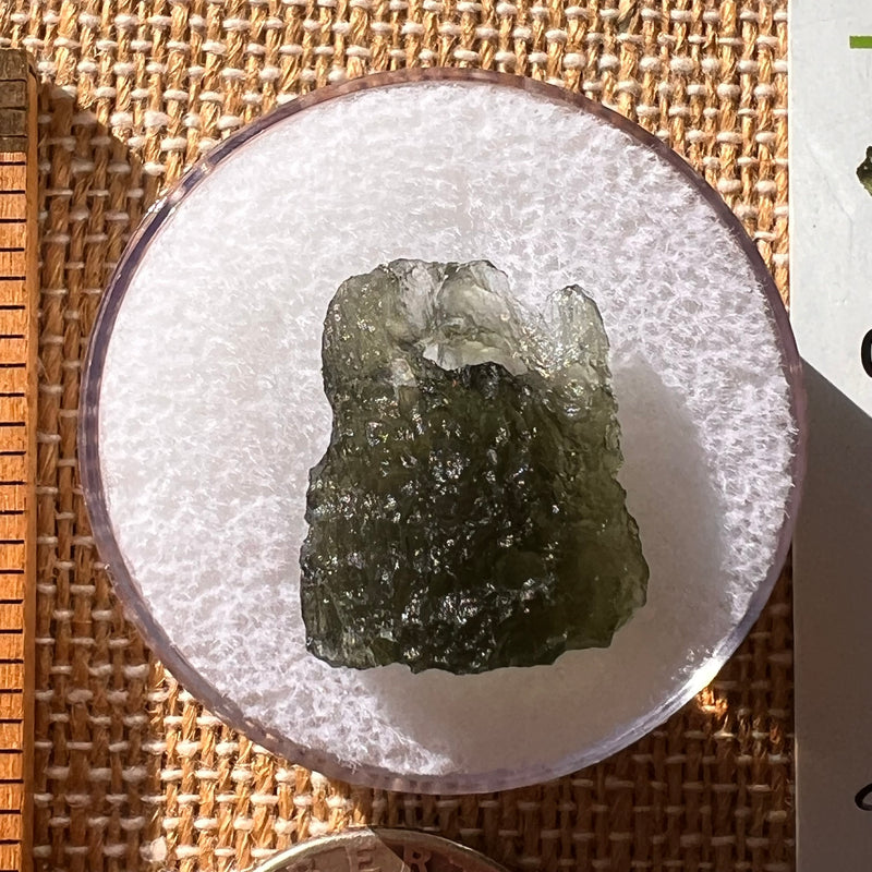 Moldavite 2.4 grams #2153-Moldavite Life