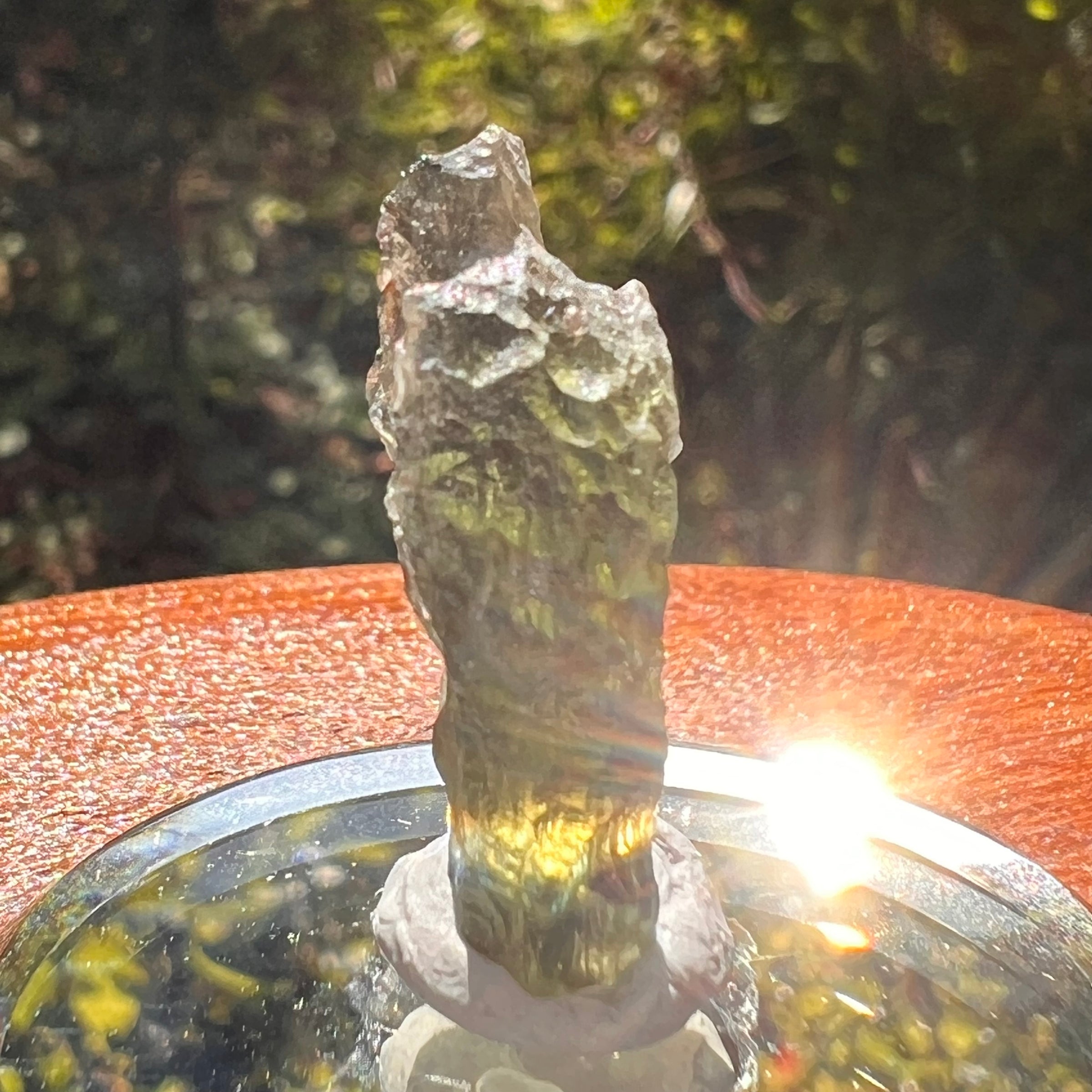 Moldavite 2.4 grams #2192-Moldavite Life