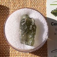 Moldavite 2.4 grams #2192-Moldavite Life