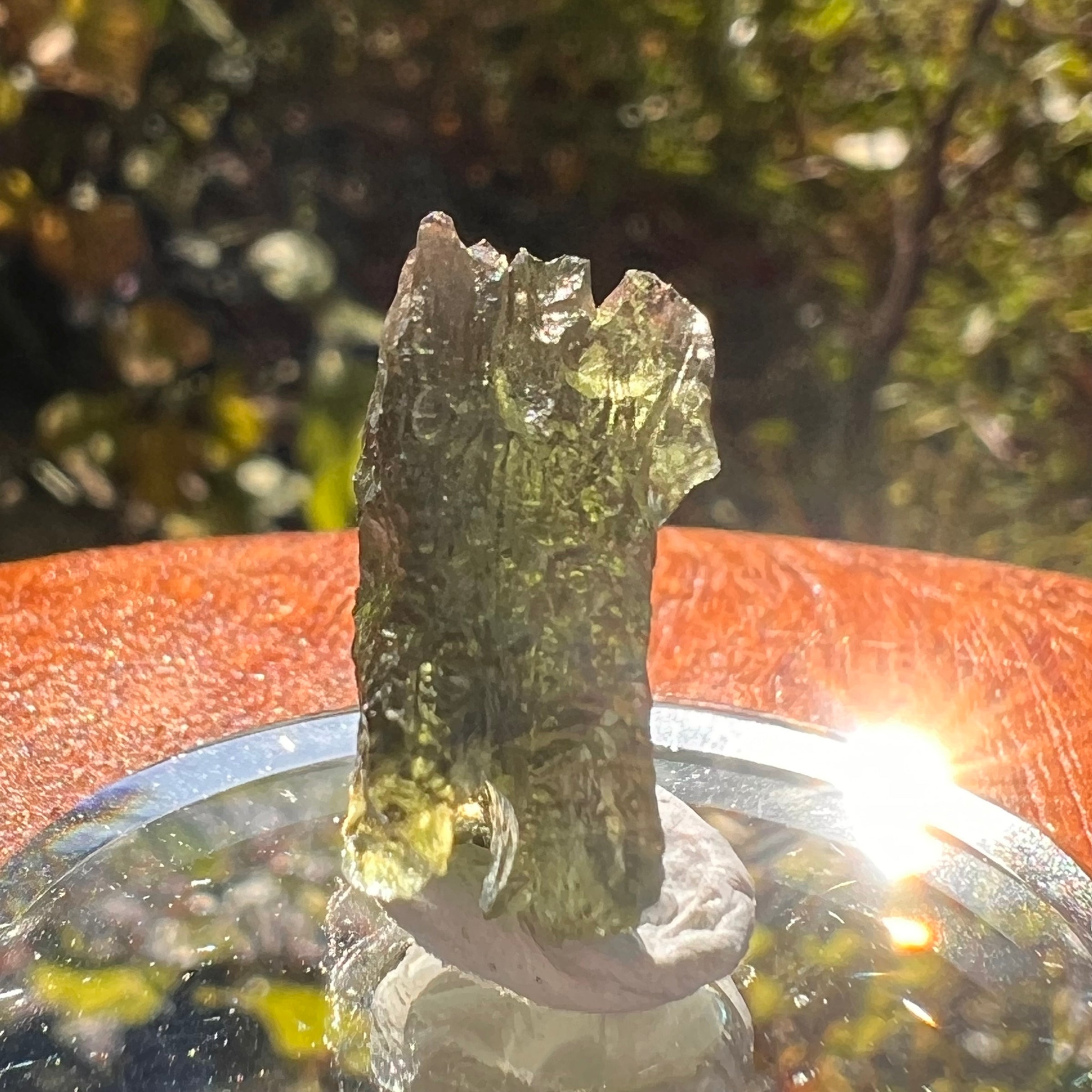Moldavite 2.4 grams #2194-Moldavite Life