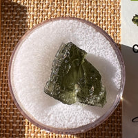 Moldavite 2.4 grams #2194-Moldavite Life