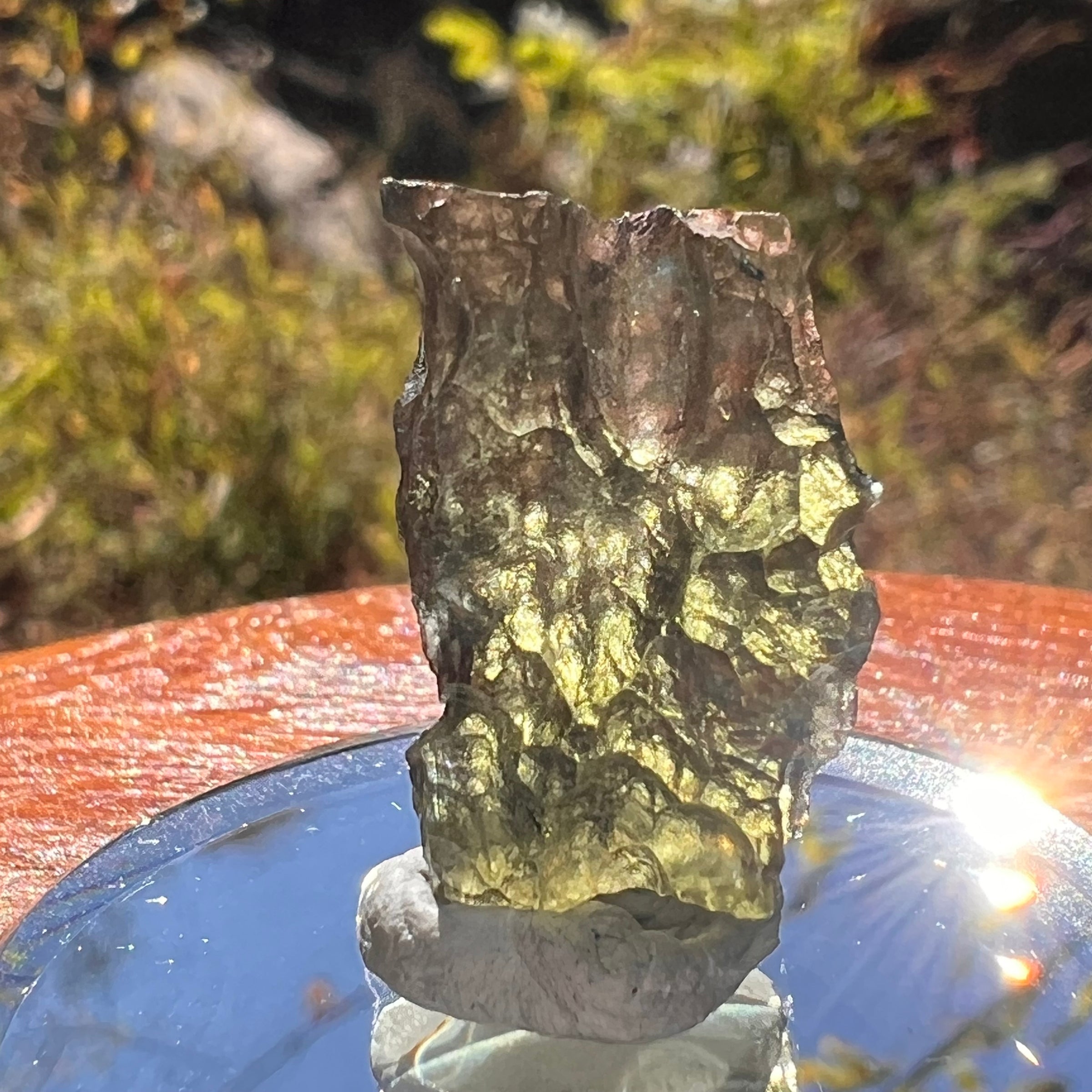 Moldavite 2.4 grams #2319-Moldavite Life