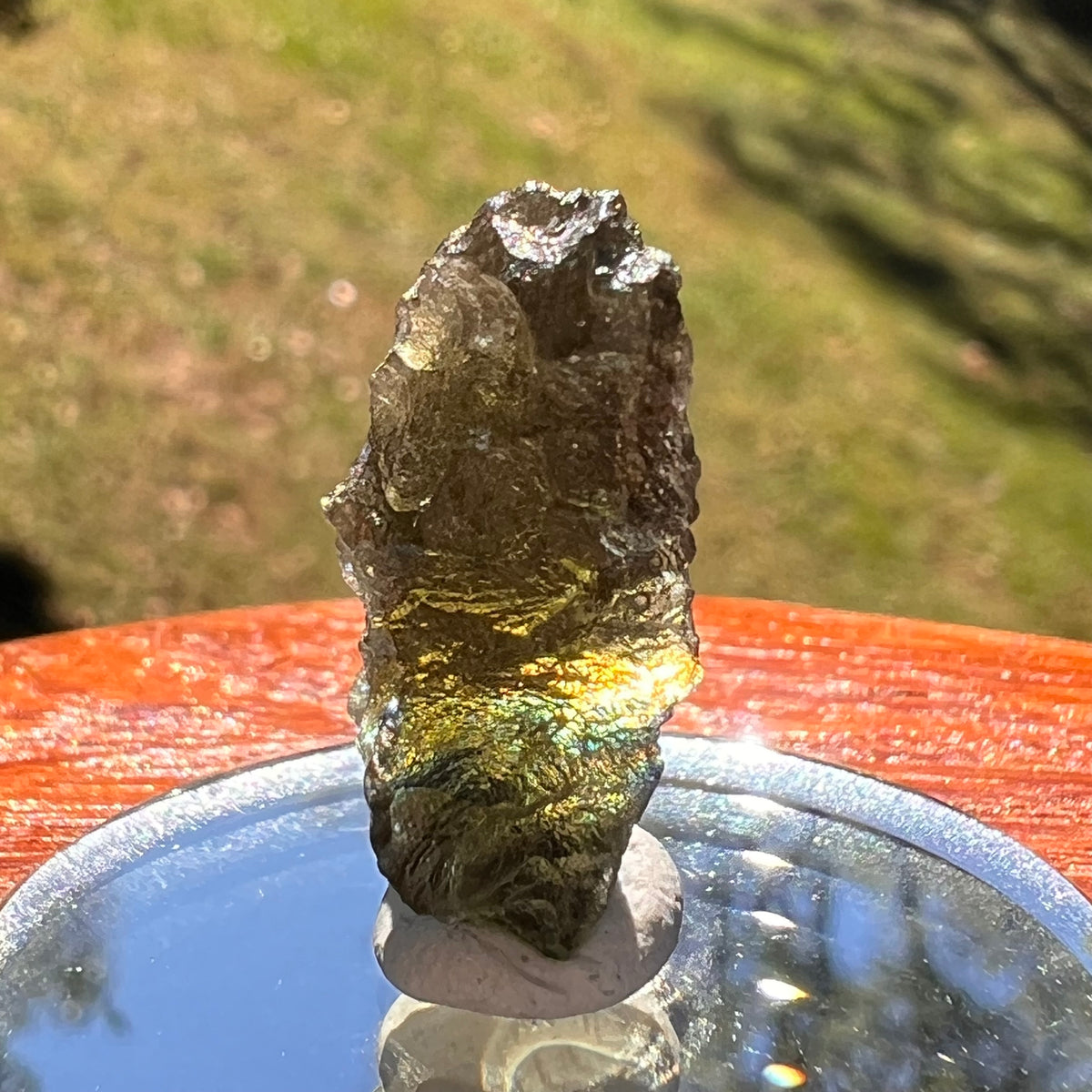 Moldavite 2.4 grams #2375-Moldavite Life