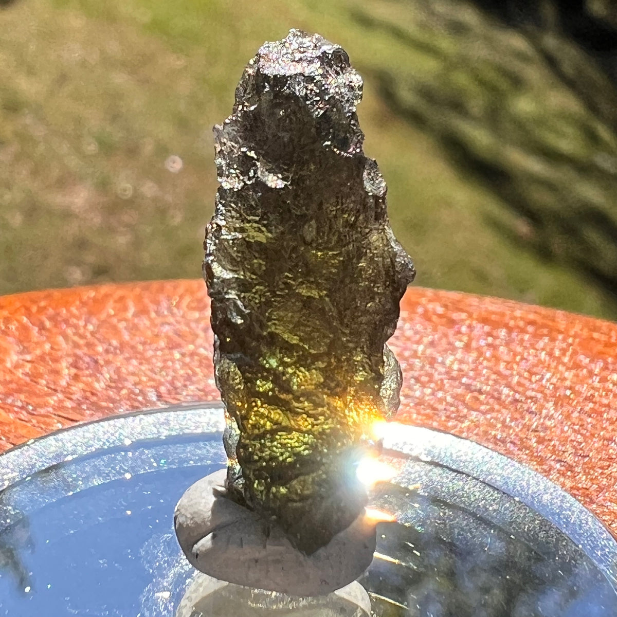 Moldavite 2.4 grams #2375-Moldavite Life