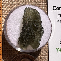 Moldavite 2.4 grams #2375-Moldavite Life