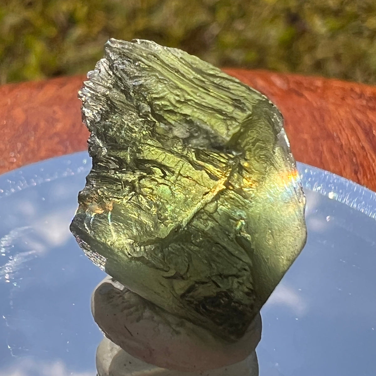 Moldavite 2.5 grams #1699-Moldavite Life