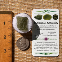 Moldavite 2.5 grams #2113-Moldavite Life