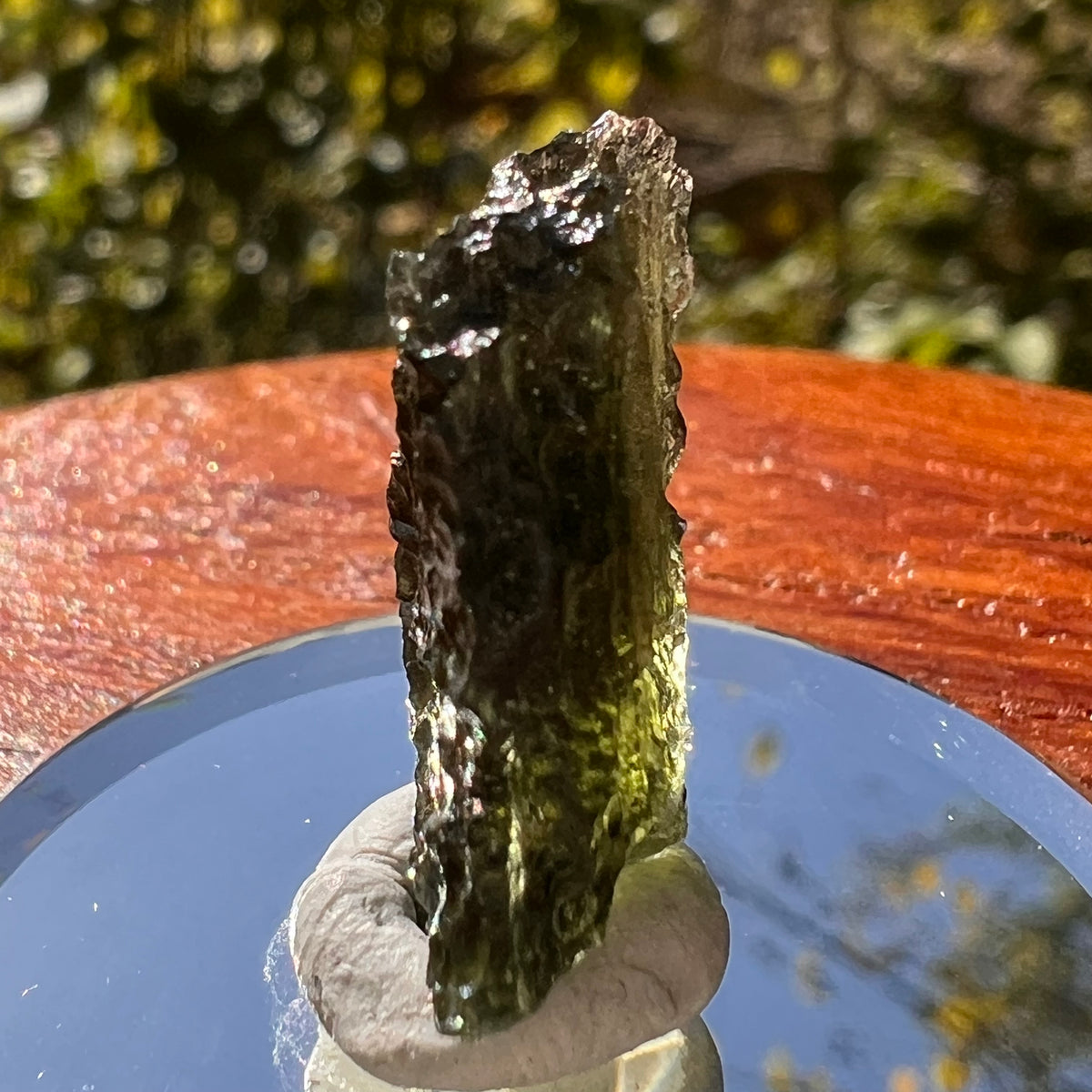 Moldavite 2.5 grams #2118-Moldavite Life