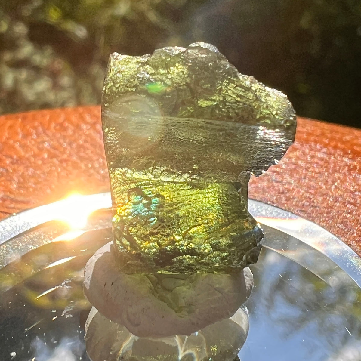 Moldavite 2.5 grams #2133-Moldavite Life
