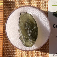 Moldavite 2.5 grams #2208-Moldavite Life
