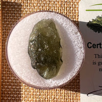 Moldavite 2.5 grams #2208-Moldavite Life
