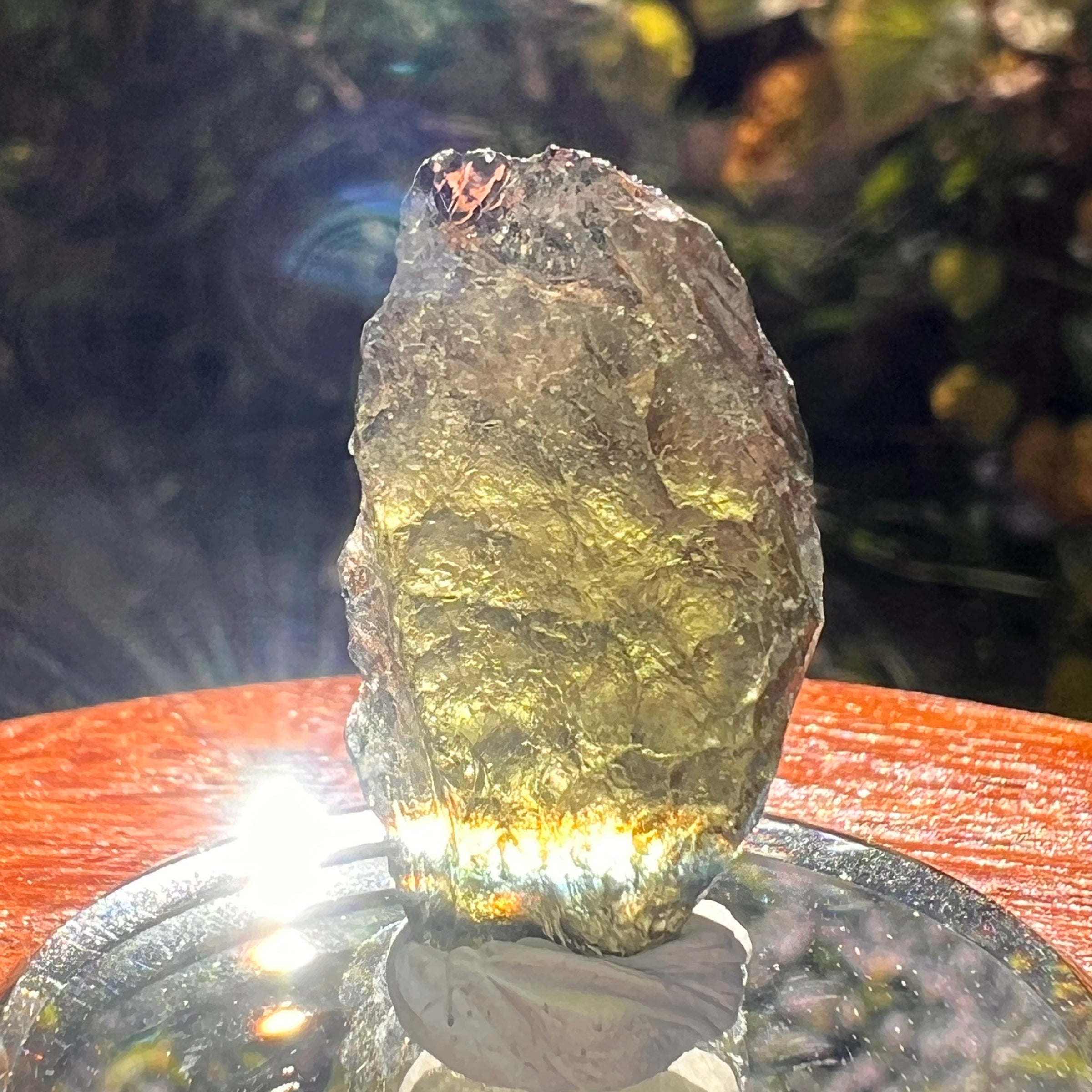 Moldavite 2.5 grams #2208-Moldavite Life