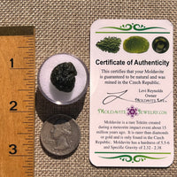 Moldavite 2.5 grams #2369-Moldavite Life