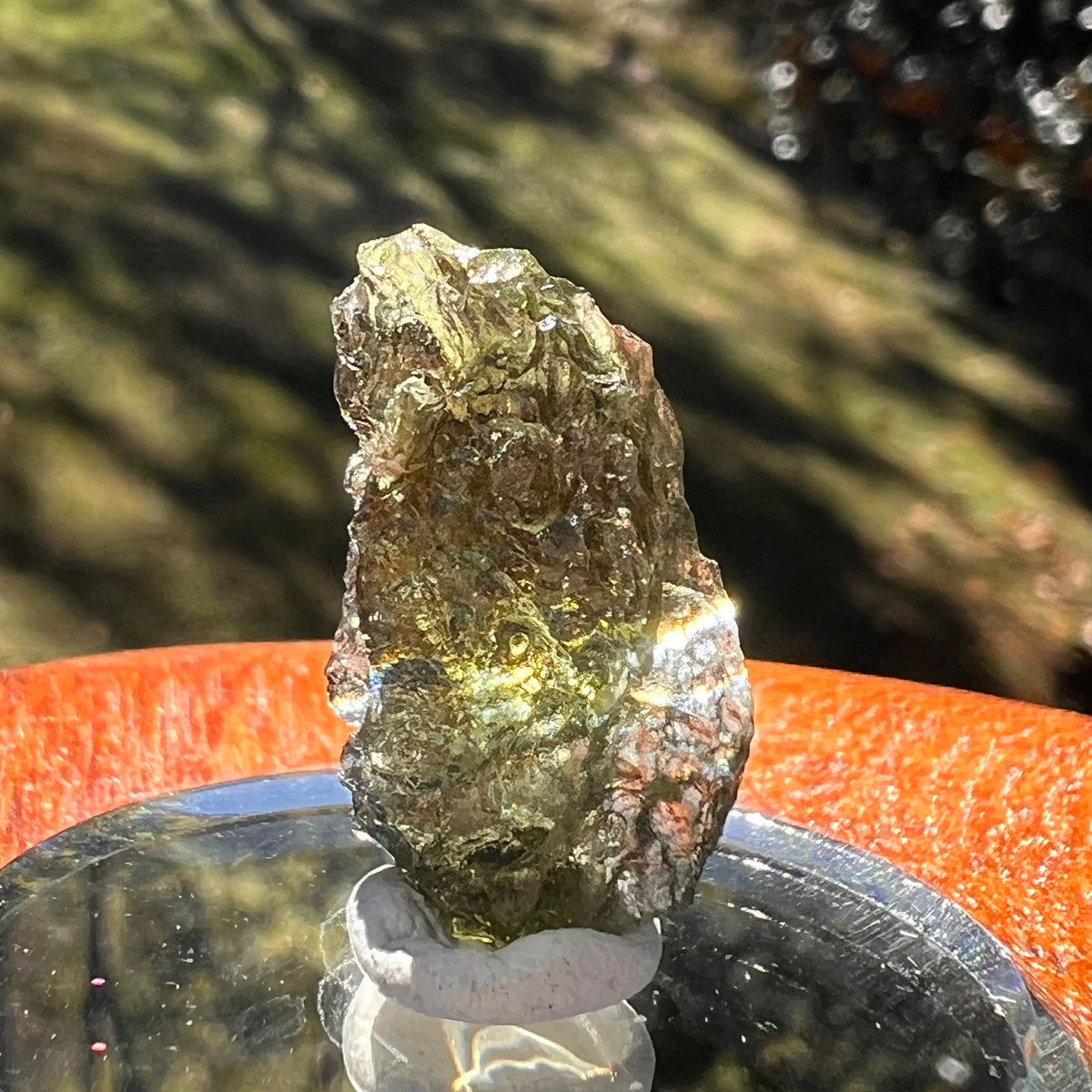 Moldavite 2.5 grams #2395-Moldavite Life