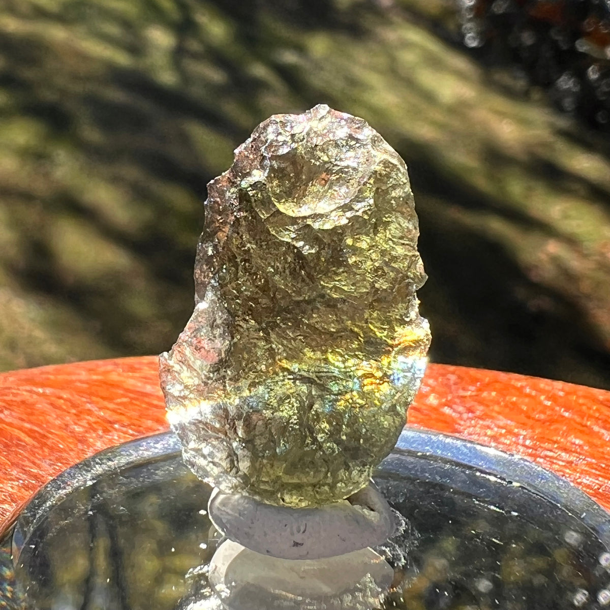 Moldavite 2.5 grams #2395-Moldavite Life
