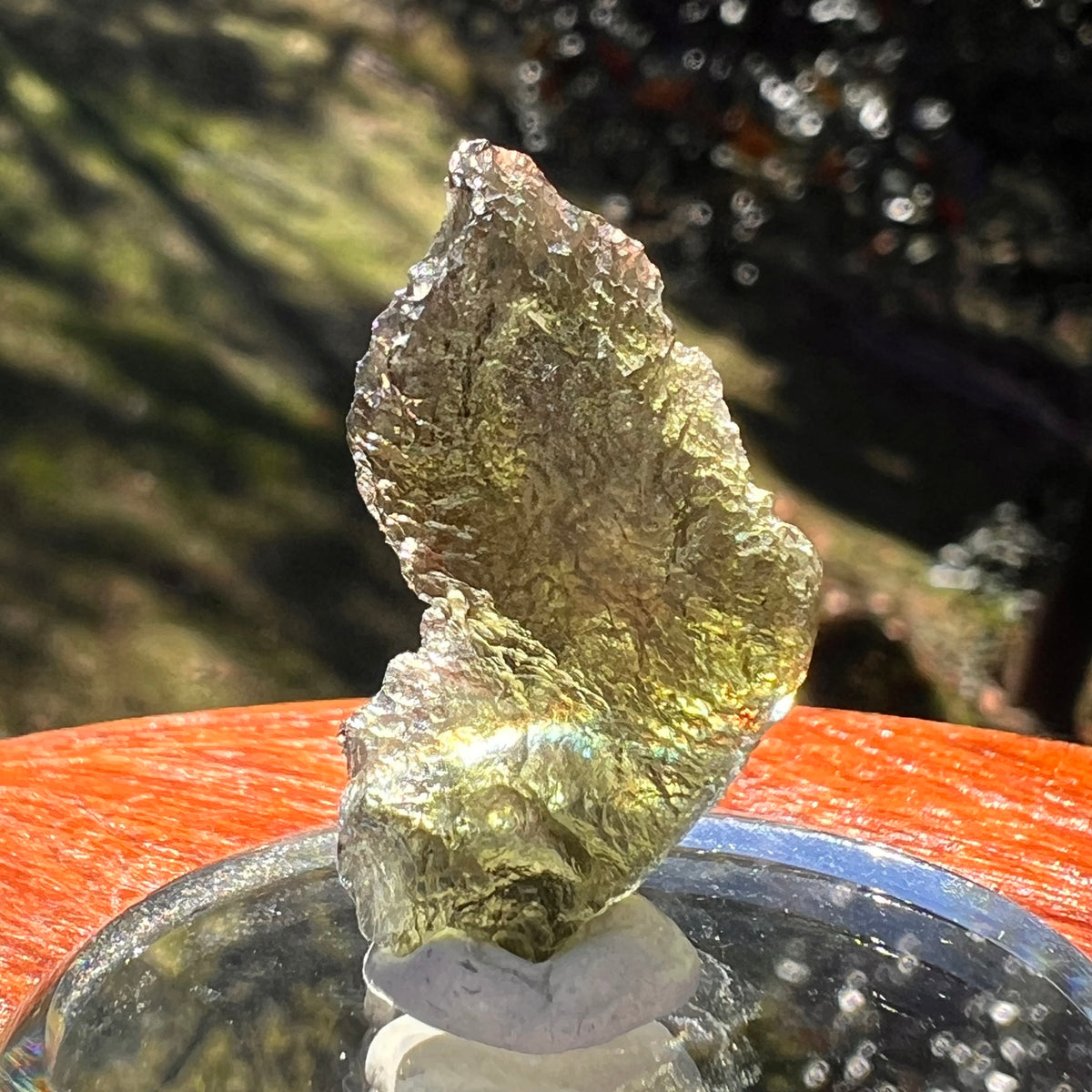 Moldavite 2.5 grams #2397-Moldavite Life