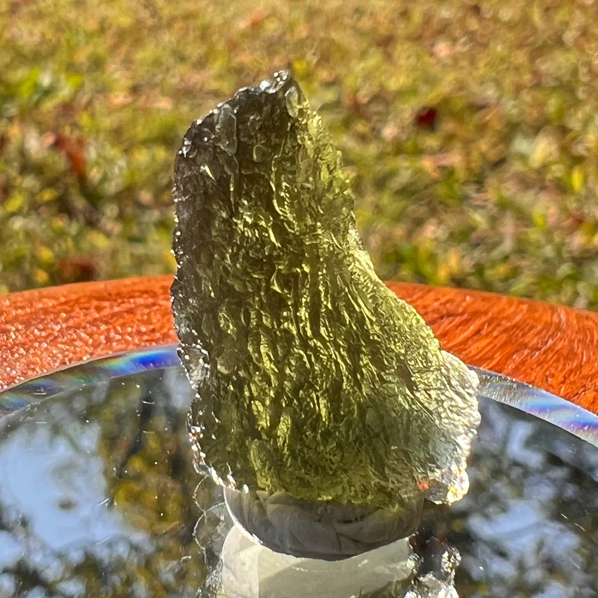 Moldavite 2.6 grams #1739-Moldavite Life