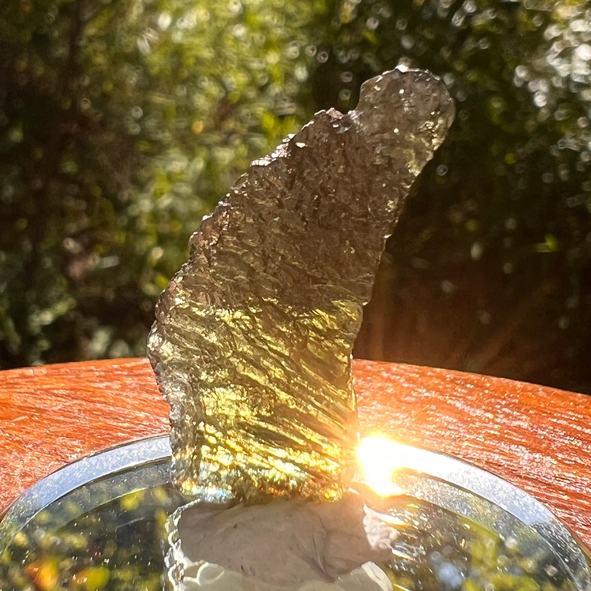 Moldavite 2.6 grams #2144-Moldavite Life