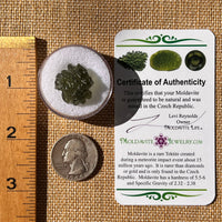 Moldavite 2.6 grams #2311-Moldavite Life